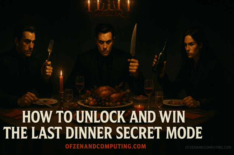 Last Dinner Secret Mode Guide Ink Game
