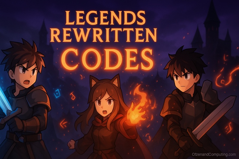 Legends ReWritten Codes 2025