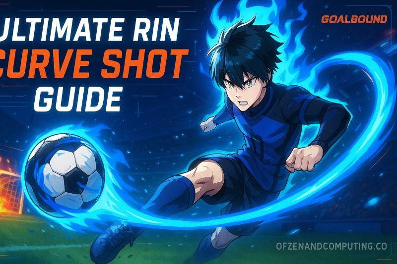 Master Rin's Curve Shot Technique in Goalbound