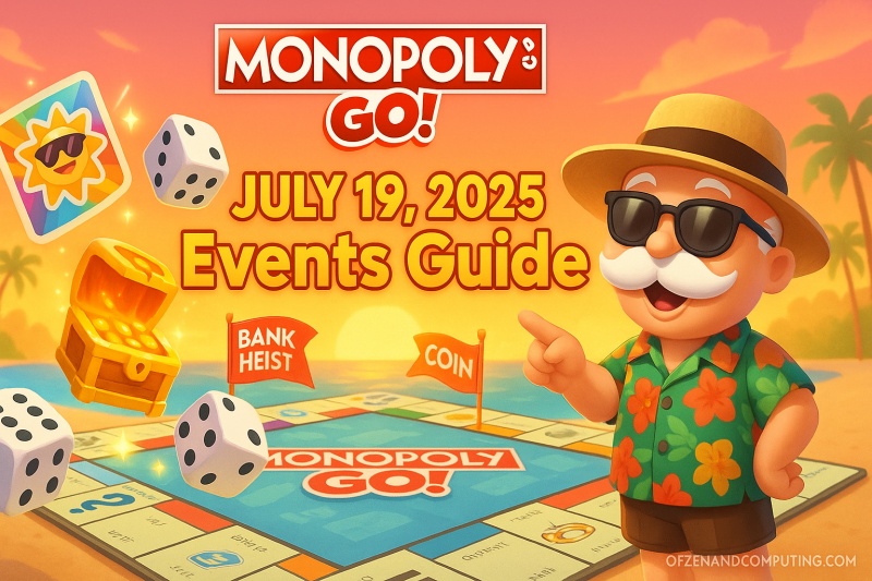 Monopoly GO Events Today 19 July