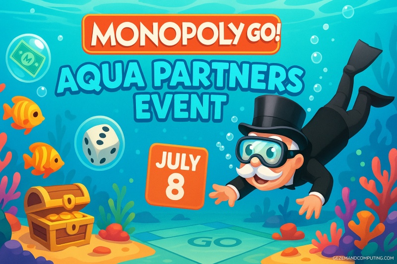 Monopoly GO Events Today– July 8, [cy]: Aqua Partners Schedule