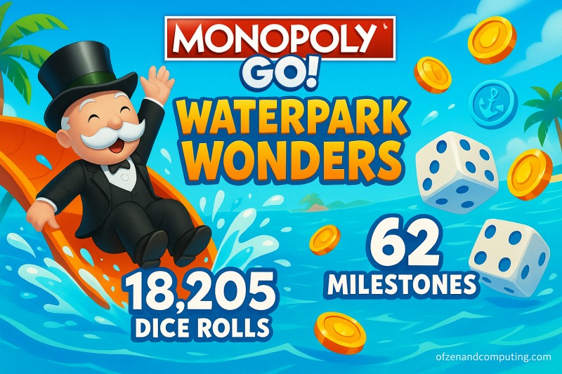 Monopoly GO Waterpark Wonders: All 62 Rewards & Milestones
