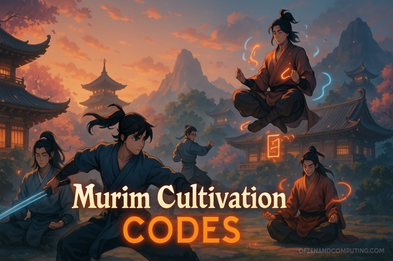 Murim Cultivation Codes 2025