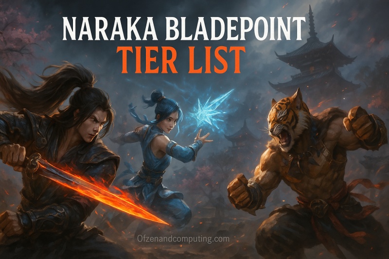 Naraka Bladepoint Tier List 2025