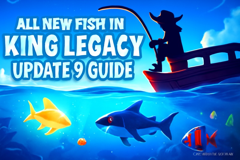New Fish in King Legacy Update 9 Guide