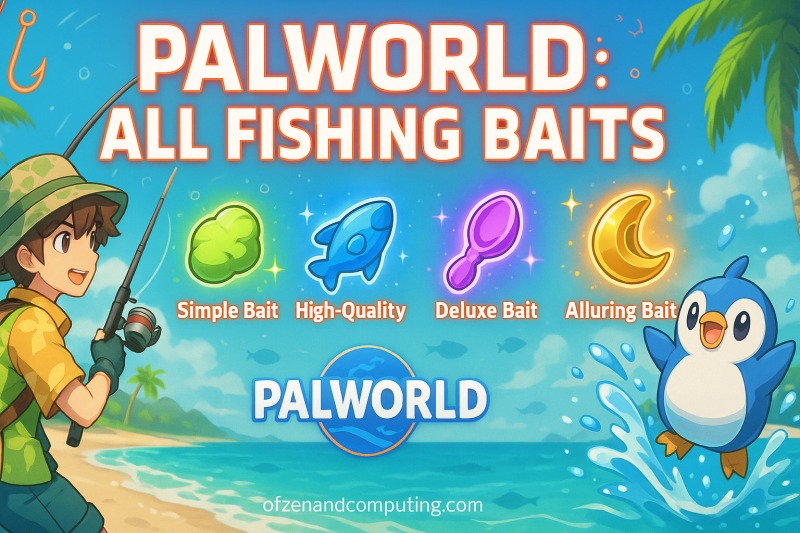 Palworld Fishing Bait Guide: How to Make Them