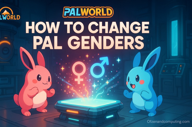 Palworld: How to Change Pal Genders