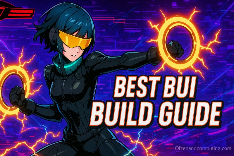 Persona 5 Phantom X Best Bui (Yui) Build Guide