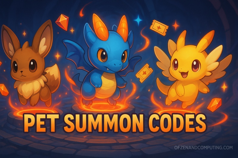 Pet Summon Codes 2025