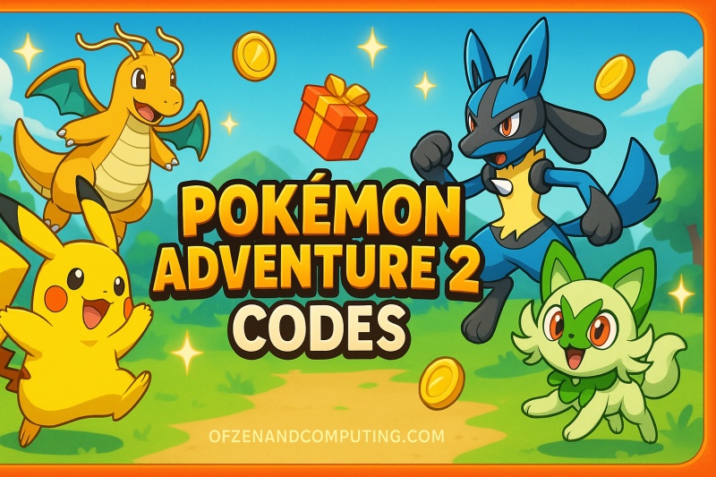 Pokemon Adventure 2 Codes