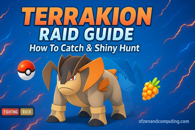 Pokemon GO: How To Get Terrakion & Shiny Terrakion