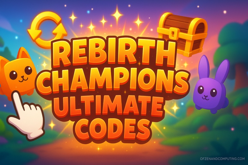 Rebirth Champions Ultimate Codes 2025