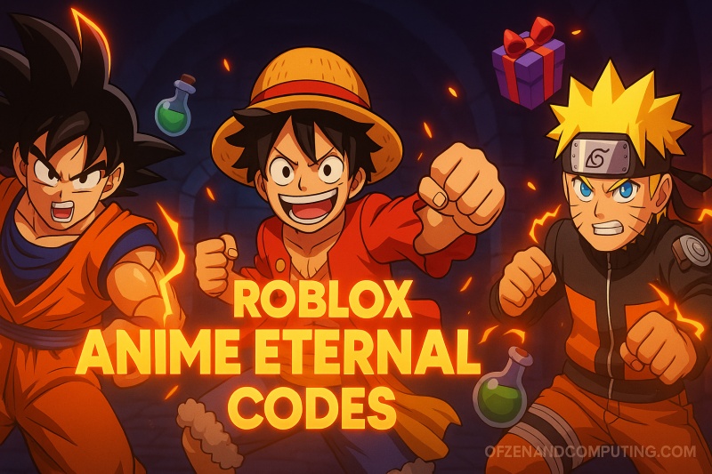 Roblox Anime Eternal Codes 2025
