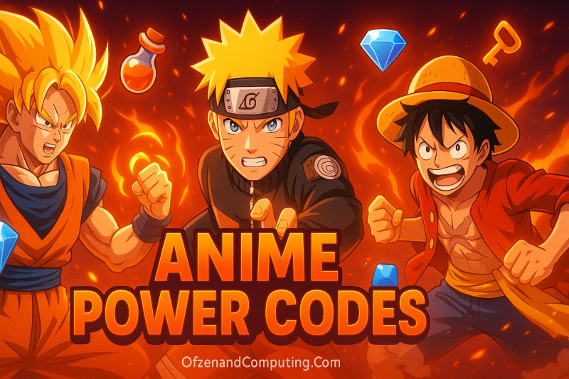 Roblox Anime Power Codes 2025