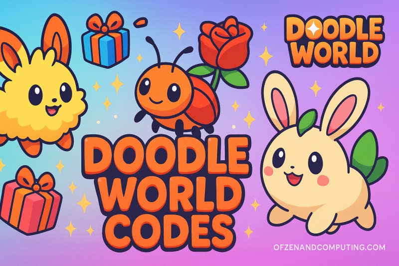 Roblox Doodle World Codes 2025