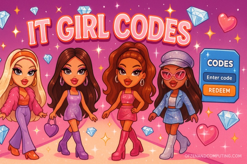 Roblox It Girl Codes 2025