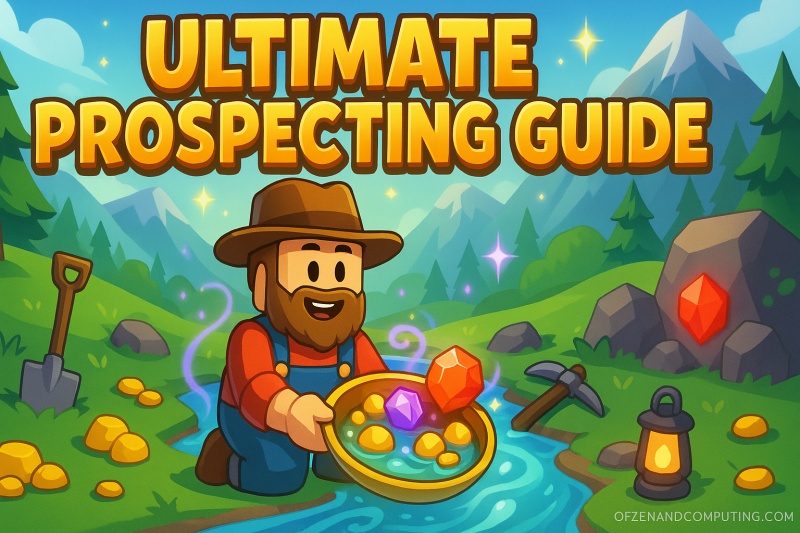 Roblox Prospecting Beginner Guide 2025