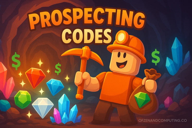 Roblox Prospecting Codes 2025