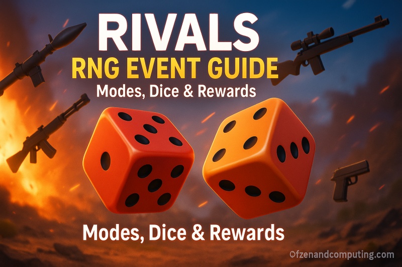 Roblox Rivals RNG Event Guide 2025