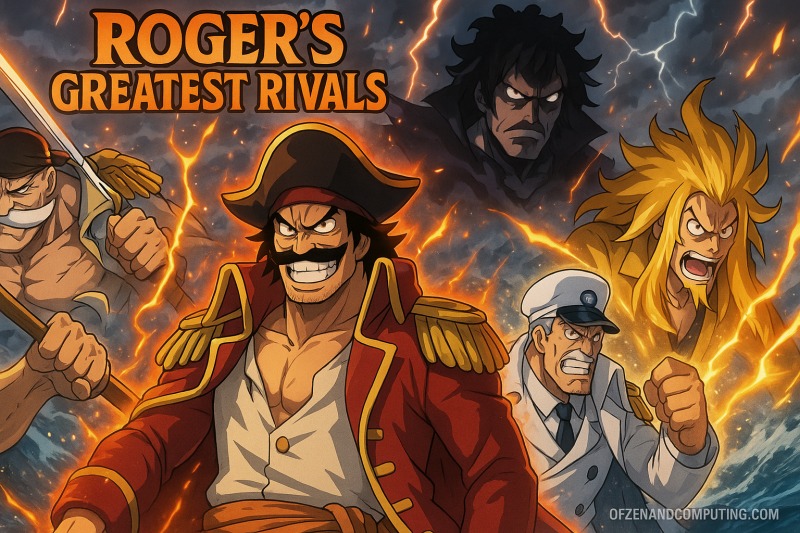 Roger's Legendary Rivals in One Piece