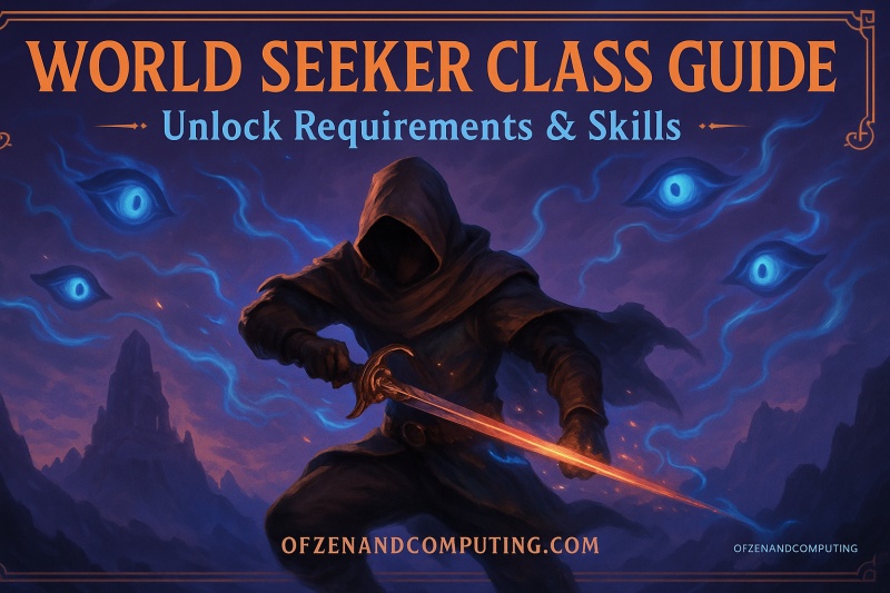 RogueBlox World Seeker Class Guide 2025
