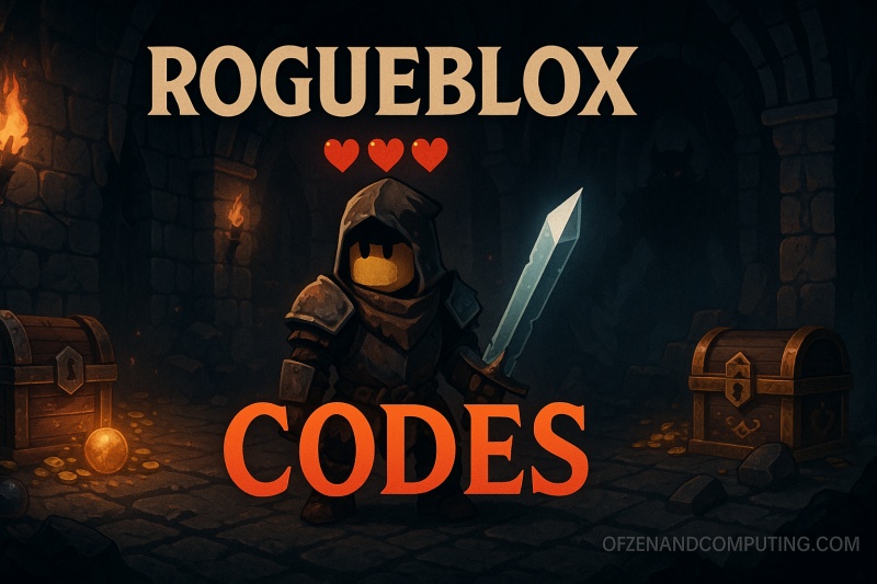 Rogueblox Codes 2025