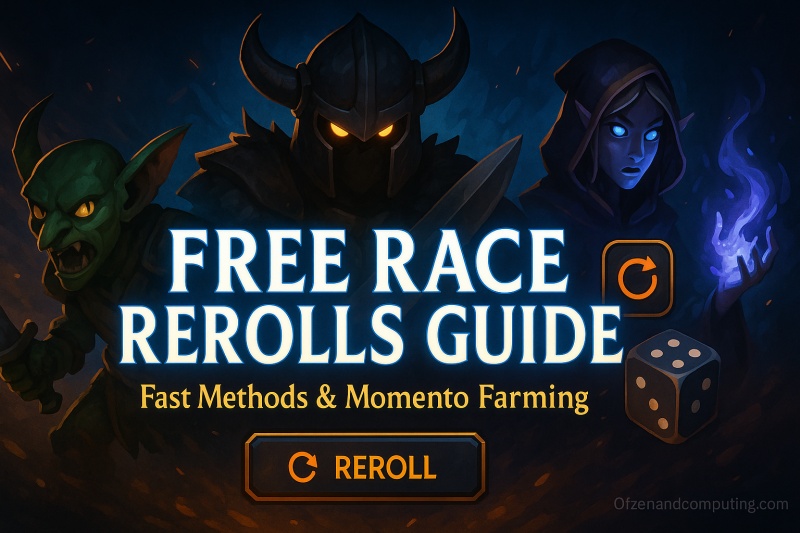 Rogueblox Free Race Rerolls Guide 2025
