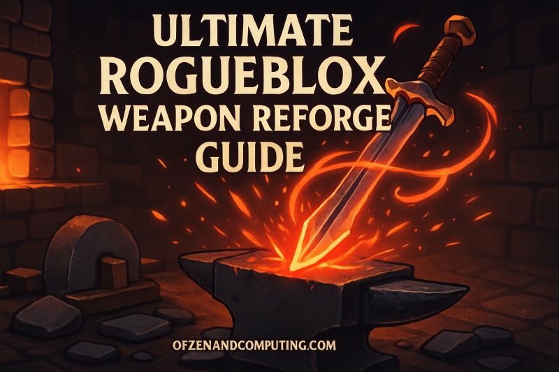 Rogueblox Weapons Reforge Guide 2025