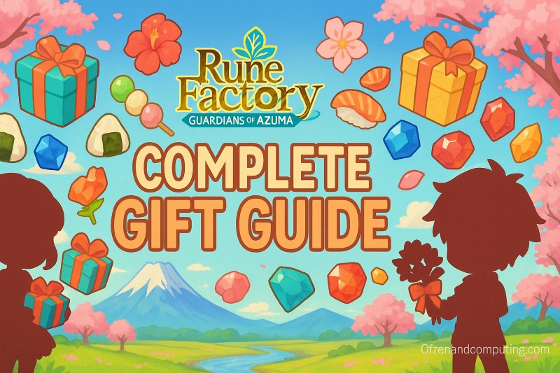 Rune Factory - Guardians of Azuma Complete Gift Guide