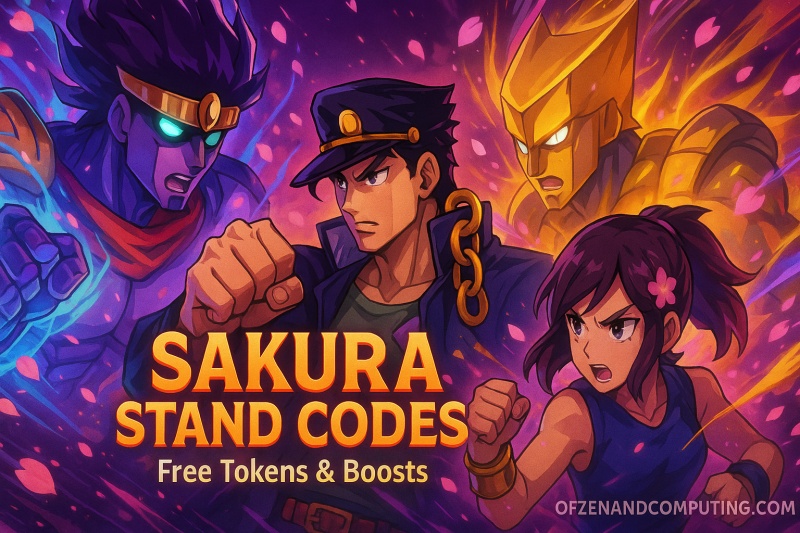 Sakura Stand Codes 2025