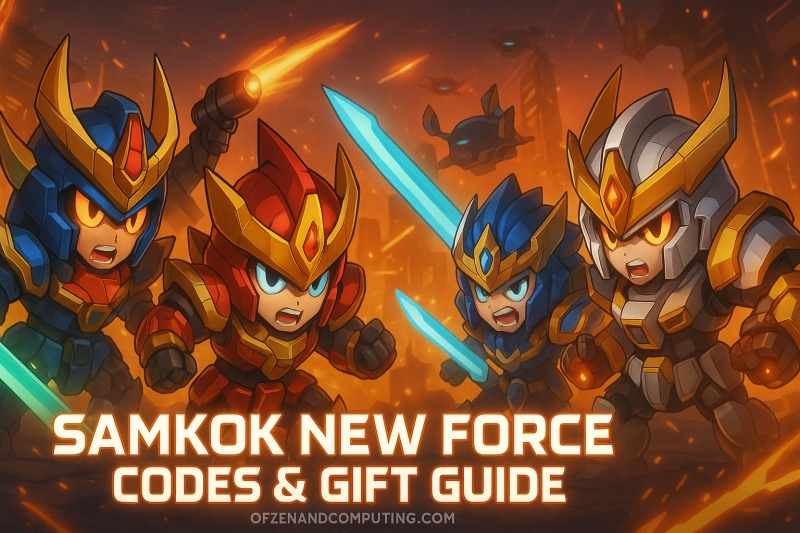 Samkok New Force Codes 2025