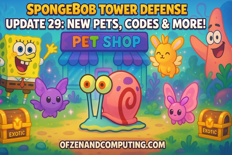 SpongeBob Tower Defense Update 29