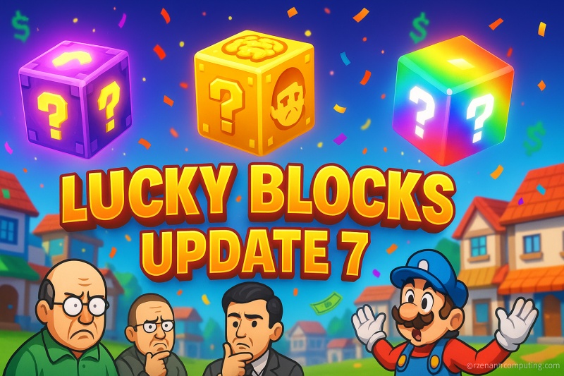 Steal A Brainrot Lucky Blocks Update 2025