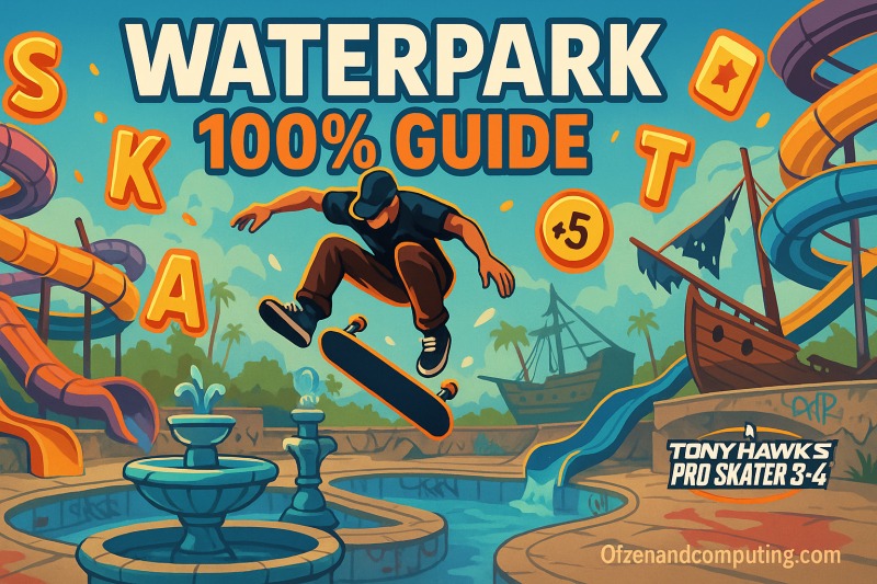 Tony Hawk 3+4 Waterpark Guide: 15 Goals & 10 Collectibles