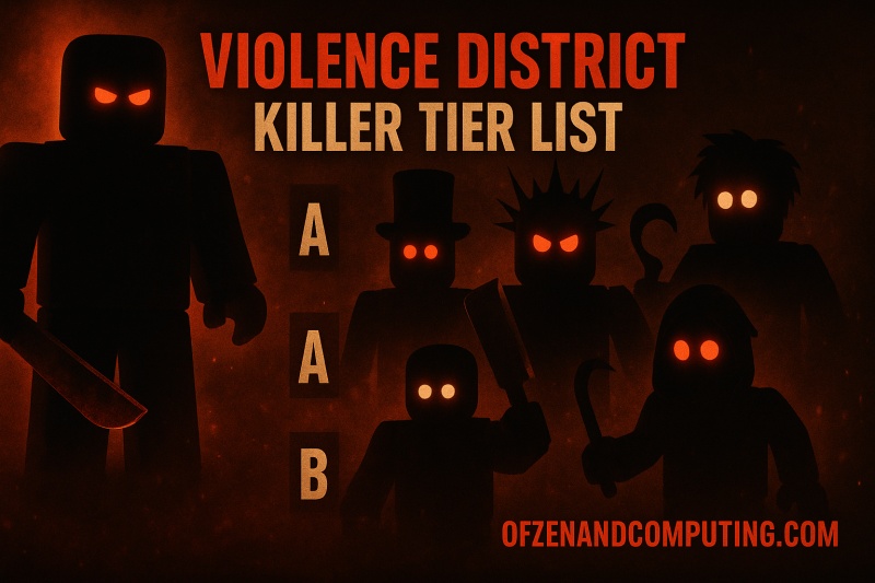 Violence District Killer Tier List 2025