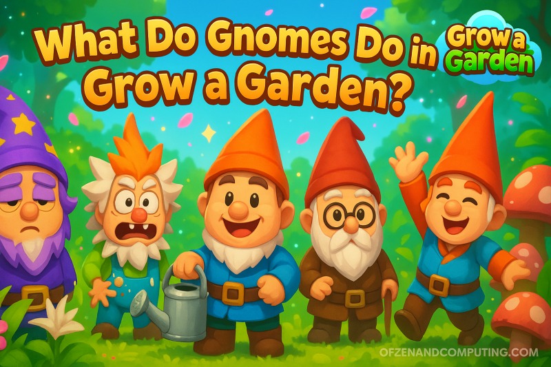 What Do Gnomes Do in Grow a Garden Roblox