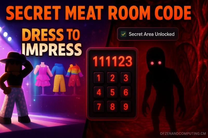 What is the Secret Meat Room Code in Dress to Impress