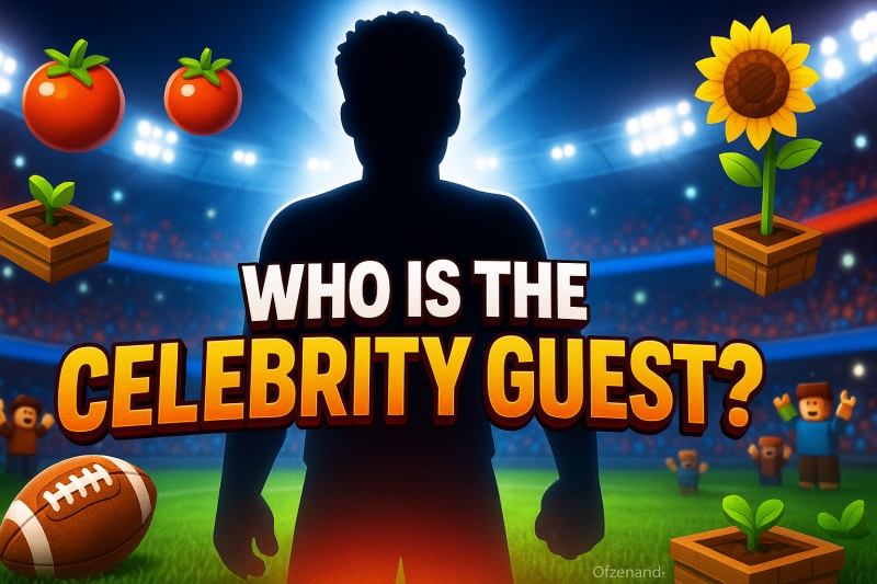 Who Is the Celebrity Guest in Grow A Garden's New Update