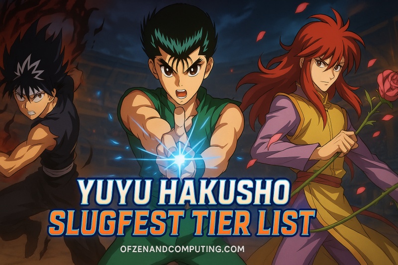 YuYu Hakusho Slugfest Tier List 2025