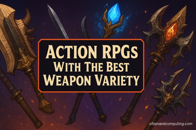 Action RPGs With Best Weapon Variety Guide
