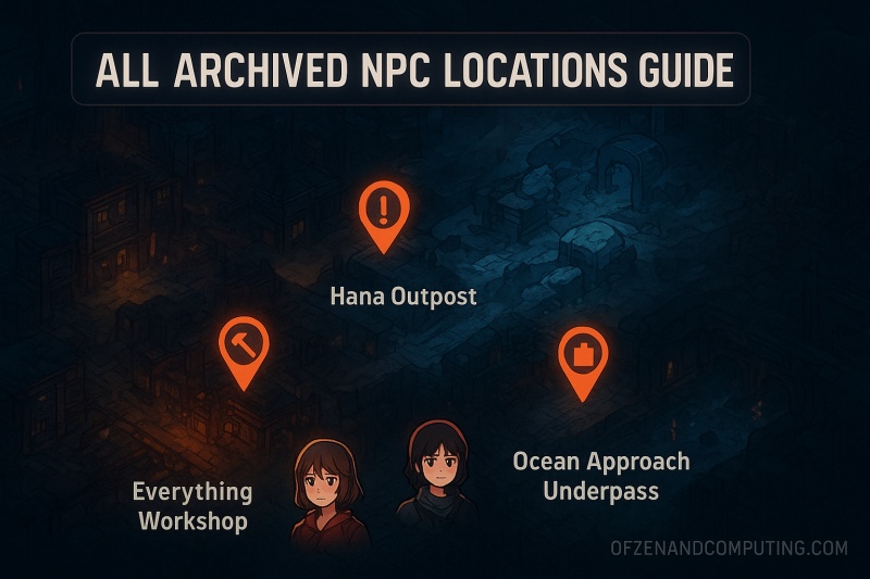 All Roblox Archived NPC Map Locations