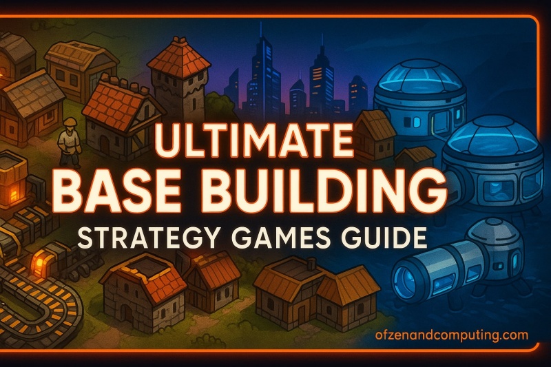 Base Building Strategy Games