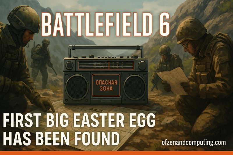 Battlefield 6 Easter Egg Found