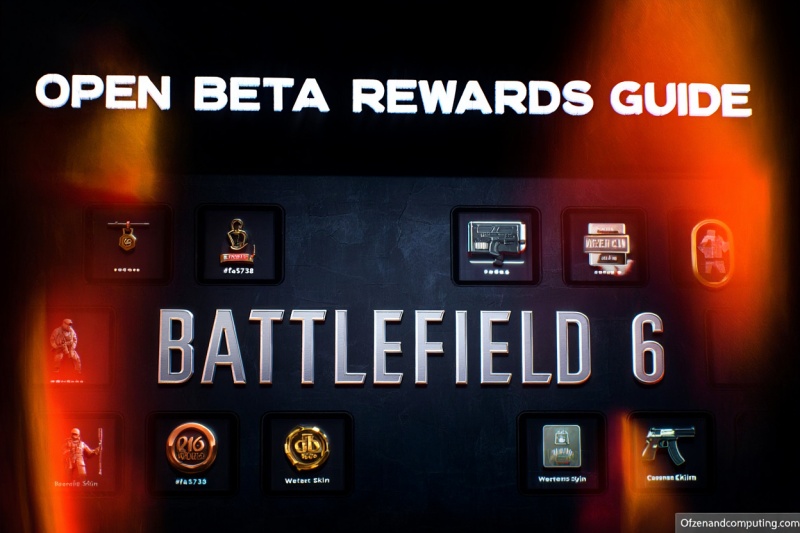 Battlefield 6 Open Beta Rewards