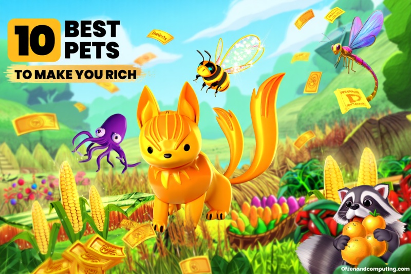 Best Grow a Garden Pets to Make You Rich