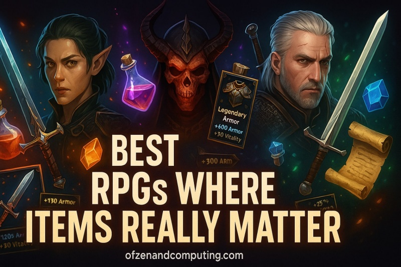 Best RPGs Where Items Really Matter