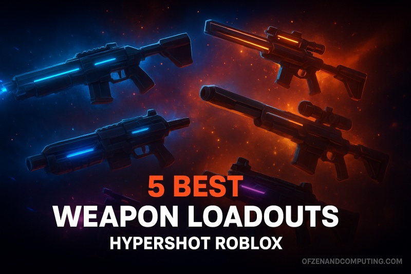Best Weapon Loadouts in Hypershot Roblox