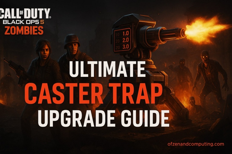 Black Ops 6 CASTER Trap Upgrade Guide