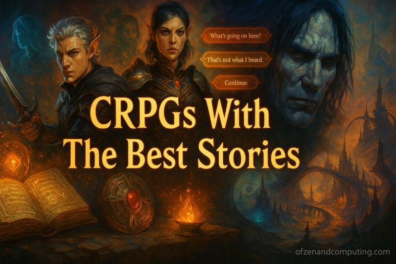 CRPGs With Best Stories
