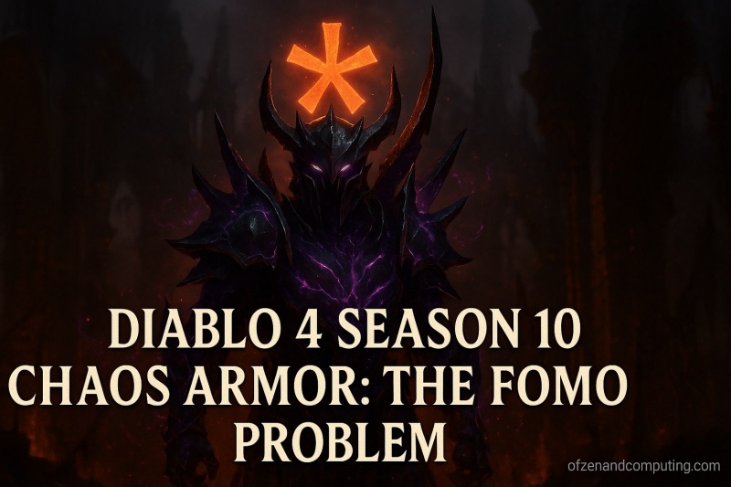Diablo 4 Season 10 Chaos Armor Guide